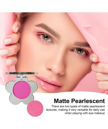 Single Eyeshadow Shimmer Eyeshadow Eyeshadow Makeup Highlighter Matte Flower Shape Eye Shadow Long Lasting Wear Glitter Primer Palette 114 - Buy Online on GoSupps.com