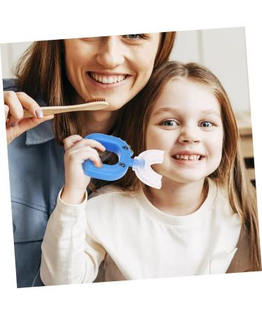 Buy Minkissy 6 STK U-Shaped Toothbrush for Kids | 360 Cartoon Tooth Cleaning Tool | Portable Children's Toothbrushes - Buy Online on GoSupps.com
