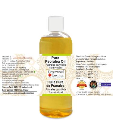 Greenwood Essential Pure Psoralea Oil 200ml - Therapeutic Grade Cold Pressed - Natural Skin Benefits - Buy Online on GoSupps.com