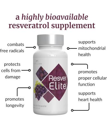 Mara Labs ResverElite | Bioavailable Resveratrol | Vegan No Fillers and Non-GMO | 30 Vegan Capsules - Buy Online on GoSupps.com