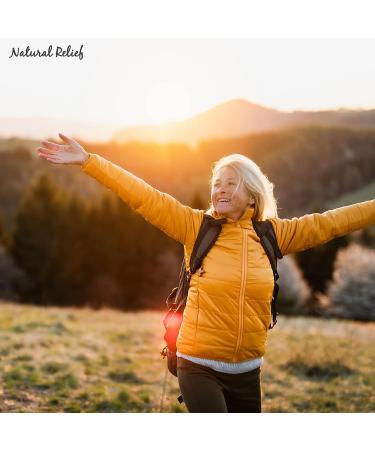 Natural Relief 1222 8oz - Effective Pain Relief for Muscles, Joints, Back, Knees, Fingers, and Feet - Buy Online on GoSupps.com