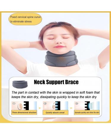 Soft Cervical Collar Adjustable Collar Neck Support Brace Neck Support Soft Neck Collar Neck Brace for Neck Pain and Support for Women and Men 1pcs yl-105023 - Buy Online on GoSupps.com