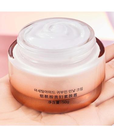 Korean Makeup 3-In-1 Brightening Cream For Flawless Radiant Skin Make Up Cream Tone Up Lazy Cream 3 In 1 Nicotinamide Tone-Up Cream Nicotinamide Precious Tone-Up Cream (1PC m) - Buy Online on GoSupps.com