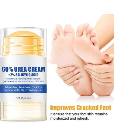 MEITREND Urea Cream 60 foot cream very dry feet urea foot cream quickly absorbed powerful foot care cream for dry cracked feet anticalluses 80 g watermelon Watermelon 40 g 2er Pack - Buy Online on GoSupps.com