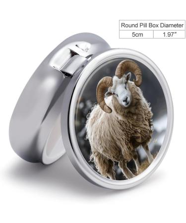 Portable 3 Compartment Pill Box Organizer - Travel-Friendly Small Medicine Case for Purse & Pocket - Buy Online on GoSupps.com