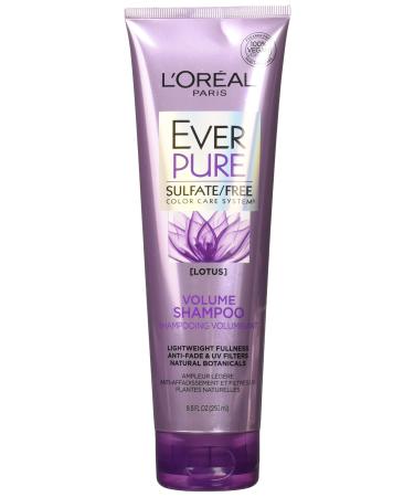 L'Oreal Ever Pure Volume Shampoo Lotus 8.5 Fl Oz (Pack of 2)