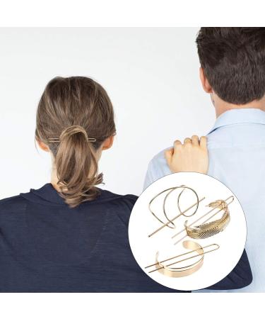 Lurrose Hair Cuff Rolls Set - 3 Pieces with Leaves | Gold Hair Bowl Buns & Holder for Women - International Shipping Available - Buy Online on GoSupps.com