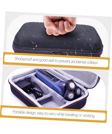 Fomiyes 5-Store Storage Bag for Portable Razors & Electronic Accessories - Durable Men's Shaving Case & Protective Box (EVA) - Buy Online on GoSupps.com