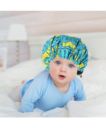 Prasacco Kids Satin Bonnet Set - Soft Silk Night Hats for Natural Hair, Girls Boys, Teens, Toddlers & Babies - Buy Online on GoSupps.com