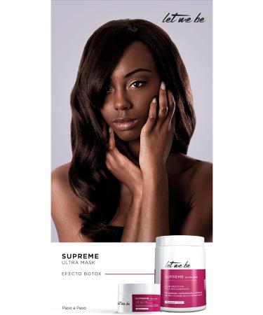  Let Me Be Let Me Be - BTX SupremeUltra Mask Professional Hair Btox for Reconstruction and Hydration Repairs Damaged Fiber Removes Frizz and Nourishes with Polyphenols - 250g - Buy Online on GoSupps.com