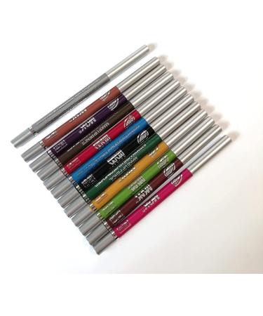 Chargenyang 12 PCS Colorful Eyebrow Pencil Eyeliner Eyebrow Lip Liner Pencil Pen Makeup Cosmetic Set Kit Retractable Long-Lasting Smooth Waterline Eye Liner Lip Liner Eyeshadow Eyeliners for Women - Buy Online on GoSupps.com