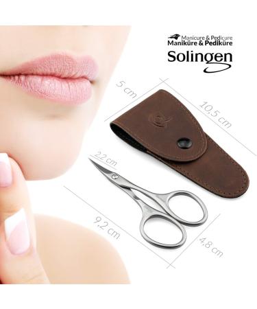 Marqus Inox Skin Snaps & Nail Scissors Set - Sharp Curved Cutting Edge - Premium German Quality from Solingen - Buy Online on GoSupps.com