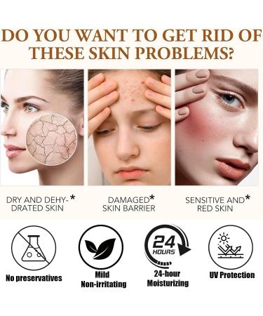 Snail Mucin Face Cream - Moisturiser Face Women - Snail Mucin Moisturiser - Face Moisturizer for Women - Long Lasting Moisturiser - Deep & Intense Hydration for Dry Skin - Mucin Secretion Filtrate 92% - Buy Online on GoSupps.com