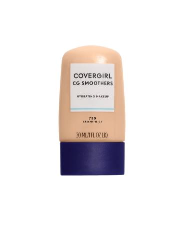 Covergirl Smoothers Hydrating Makeup 750 Creamy Beige 1 fl oz (30 ml)