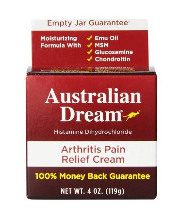 Australian Dream Arthritis Pain Relief Cream 4 Ounce