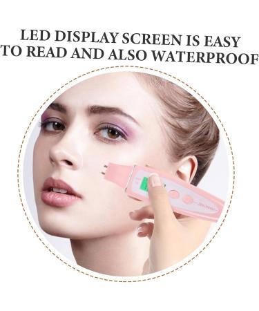 minkissy Skin Facial Moisture Tester Led Display Moisture Tester Facial Tester Moisture Meter Tester Care Moisture Analyzer Skin Hydration Tester Prosthetic Nose Pink Monitor Face - Buy Online on GoSupps.com