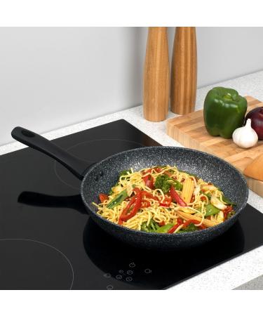 Kitchen Utensil 3 Piece 24 28 & 30cm Non-Stick Dishwasher Safe Frying Pan Set - Buy Online on GoSupps.com