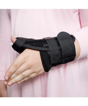Brace Direct Pediatric Thumb Spica - Kids Wrist & Thumb Splint for Sprains Tendonitis & Arthritis - Left/Right Immobilization - Buy Online on GoSupps.com
