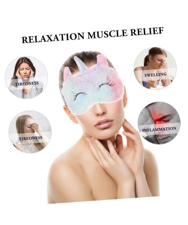 FRCOLOR Cartoon Eye Patch Face Mask for Kids | Unicorn Blindfold Sleep Mask | Cute Pink Eye Cover for Girls - Buy Online on GoSupps.com