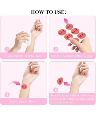 GLP-1 Patch - Natural Ingredients 8-Hour Long-Lasting Formula Support Suitable for Men and Women's Body Care Patches can be Applied to Various Parts of The Body (30PCS) - Buy Online on GoSupps.com