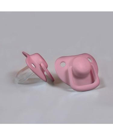 Filibabba Silicone Baby Pacifier Set | 2 Pieces in Dusty Rose | Danish Design | 0-6 Months | Includes Pacifier Box - Buy Online on GoSupps.com