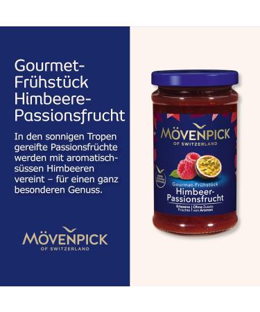 M venpick Gourmet Breakfast Raspberry Passion Fruit - Premium Fruit Spread 250g | Buy Online Internationally - Buy Online on GoSupps.com