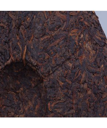 357g Riper Pu'er Tea - Yunnan Golden Bud Tribute Cake | Authentic Chinese Black & Green Tea - Healthy Puerh Tea - Buy Online on GoSupps.com