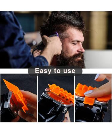 Wahl Hair Clipper Guards Cutting Guides/Combs Set - 1/16 inch to 1 inch, Colorful Bagged Design, Compatible with Most Clippers - Buy Online on GoSupps.com