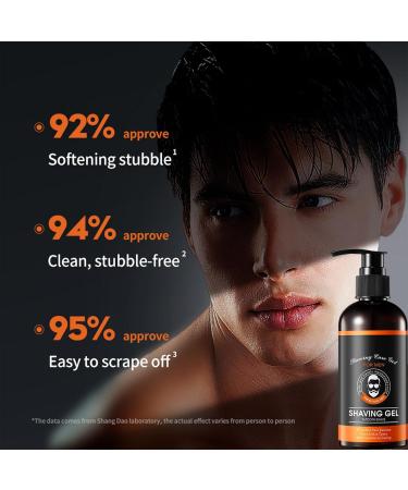 Shaving Gel Protective Shaving Gel with Moisturising Ingredients Smooth Clear and Quick Drying Bikini Line Shaving Gel Soothes and Protects Sensitive Skin Cleansing and Comfortable(210ml) - Buy Online on GoSupps.com