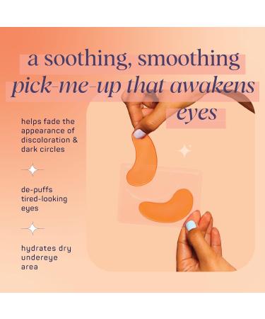 SpaLife Beauty Bright Eyed Hydrogel Eye Masks 24 Pairs for Dark Circles Puffiness & Dullness with Vitamin E & Green Tea 2-in-1 Skincare Solution - Buy Online on GoSupps.com