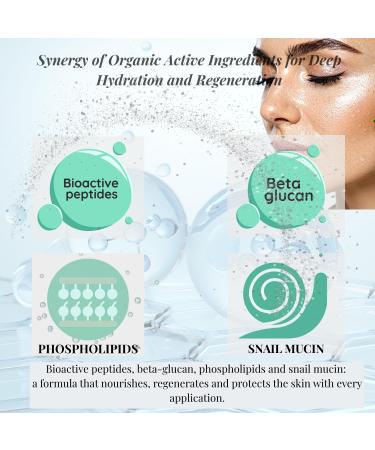  JANEC JANE C HydraRepair+ Face Serum Snail Mucin Centella Asiatica Copper Peptides Hyaluronic Acid K-Beauty Style Intense Hydration and Multi-Level Regeneration Made in Italy 30ml - Buy Online on GoSupps.com