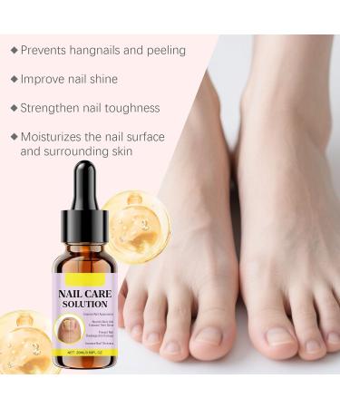 Nail care solution nourishing thickening solution 15 ml nail strengthening drops hand and foot care nourishing formula for women men teenagers athletes - Buy Online on GoSupps.com