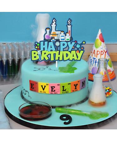 Chemistry Science cake topper - Buy Online on GoSupps.com