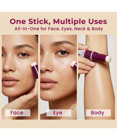 Peksozi Calcium Multi Balm Stick Calcium Volume Multi Balm Korean Collagen Moisturizing Stick Firming Hydrating & Skin Care for All Skin Types - Buy Online on GoSupps.com