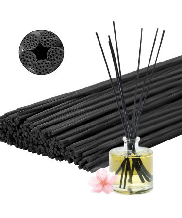 60 pieces of rattan sticks for room fragrance - fragrance sticks refill pack natural rattan rods for diffusers - efficient evaporation of essential oils - sustainable room dull sticks