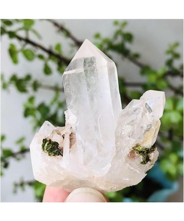 1PC Natural Clear Crystal Cluster Crystal Cluster (Size : 250-300g) - Buy Online on GoSupps.com