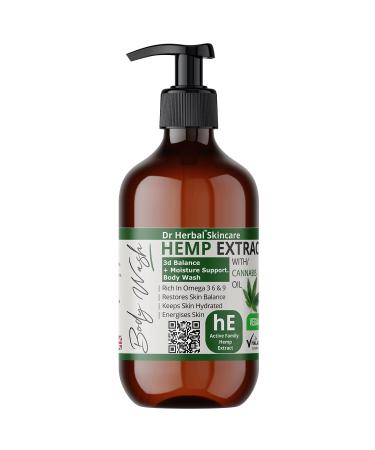 Hemp Extract Body Wash 250ML Skin Protect | Nourish | Soothe Inflammation by Dr Herbal Skincare