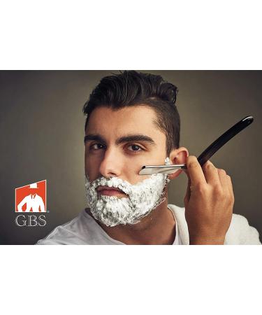 G.B.S Men Professional Shavette Razor - Safety Locking 20 Lord Blades & Wet Shaving Kit | International Shipping - Buy Online on GoSupps.com
