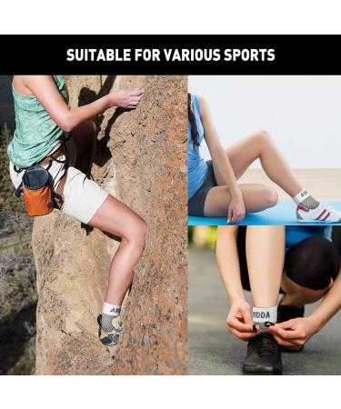 Plantar Fasciitis Compression Socks for Arthritis Pain Relief - White (S) - Men & Women - Buy Online on GoSupps.com