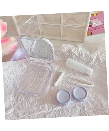 Gleavi 10 pc Colored Contact Lenses Set | Travel Accessories | Interchangeable Holder Eye Case Address Book Mirror & Sensitive Bracket - Professional Contacts Case - Buy Online on GoSupps.com