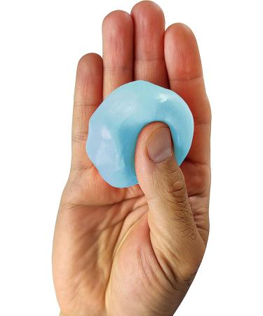 Blue Jay Squeeze Hand Therapy Putty - 3 Oz. RPS-BJ175154 - Finger Grip Strength Exercises - Medical Grade Firm Blue Putty - Buy Online on GoSupps.com
