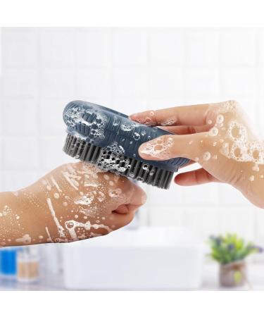 2-Piece Hand Washing & Nail Brush Set - Multi-Purpose Plastic Cleaning Brushes for Bathroom Toilet Sink & Workshop - Buy Online on GoSupps.com