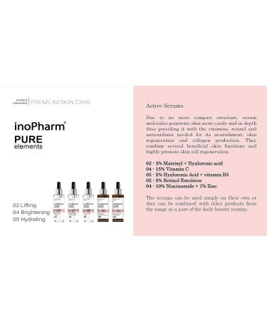 inoPharm Pure Elements Lifting Face Serum with 2% Retinol 30 ml - Buy Online on GoSupps.com