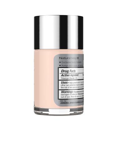 Neutrogena Healthy Skin Liquid Makeup Foundation SPF 20 - Lightweight & Flawless Coverage Natural Ivory - Antioxidant Vitamin E & Feverfew 1 fl. oz - International Shipping Available - Buy Online on GoSupps.com