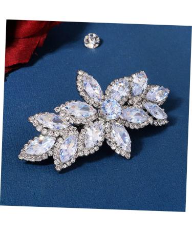 BIUDECO Rhinestone Hair Clip Rhinestones Hair Accessories Rhinestones Hairpin Wedding Rhinestones Hair Clip Diamonds Hair Clip Women Hair Barrettes Women Hair Accessories Women Hair Clip - Buy Online on GoSupps.com