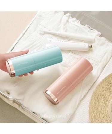 Travel Set - Portable Toothbrush Cup Gargling Cup & Storage Case for Business Trips - Convenient Travel Essentials in Gray and 2529 Green - Buy Online on GoSupps.com