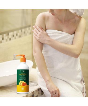 Honey Body Gel | Moisturizing Firming Vitamin E Body Butter Lotion | Hydrating Moisturizer for Face and Body Cream for Dry Skin for Women Bexdug - Buy Online on GoSupps.com