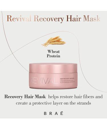 Revival Deep Recovery Hair Mask 7.05 oz - Intensive Hydrating Treatment with Keratin, Collagen, and Natural Extracts for Extra Dry, Damaged Hair - Buy Online on GoSupps.com