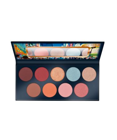 Essence Konnichiwa Tokyo Eyeshadow Palette eyeshadow No. 11 multicolored 9 colors long -lasting matt shimmering shiny vegan microplasty particles free nanoparticles free (13.5g)