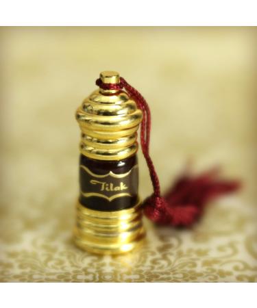 Prabhuji's Gifts Attar Perfume Oil Tilak - Vegan Arabian Fragrance for Women & Men - 3mL Essential Oil Body Perfume - Buy Online on GoSupps.com